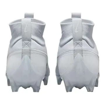 Nike Vapor Edge Pro 360 2 Men's Football Cleats White/Metallic Silver