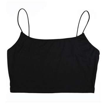 LuFeng Women's Sexy Slim Sleeveless Crop Top Cami