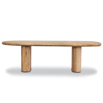 Stylish POLY & BARK Falun Mango Wood Coffee Table