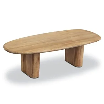 Stylish POLY & BARK Falun Mango Wood Coffee Table
