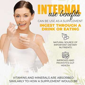 GER GENERAL MERCHANDISE Calcium Bentonite Clay 10 Pounds - Healing Clay to Remove Environmental Toxins for a Whole Body Detox - Health & Beauty Clay from Perfect for Mask, Bath or Wrap.