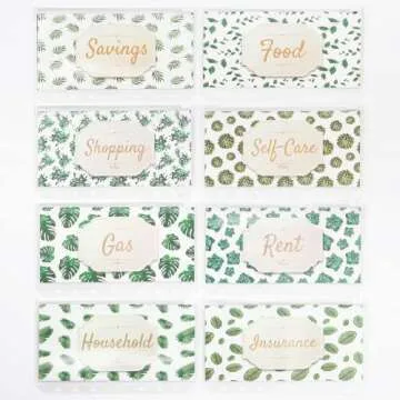 Lollipro Budget Binder - Small A6 Organizer with Cash Envelopes