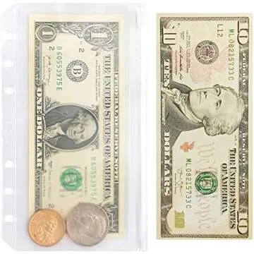 Lollipro Budget Binder - Small A6 Organizer with Cash Envelopes