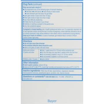 Aleve Caplets for 12 Hour Pain Relief, 270 Count