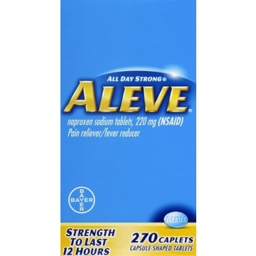 Aleve Caplets for 12 Hour Pain Relief, 270 Count