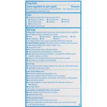 Aleve Caplets for 12 Hour Pain Relief, 270 Count