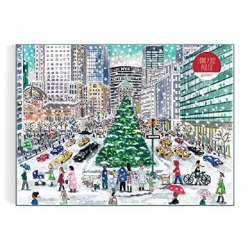 Galison Christmas City Puzzle 1000 Pieces - Family Fun