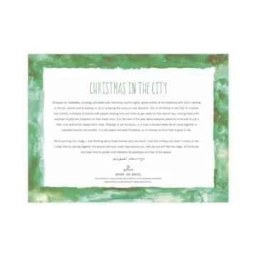 Galison Christmas City Puzzle 1000 Pieces - Family Fun