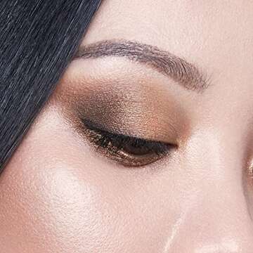 EM COSMETICS Divine Skies Eyeshadow Palette, 6 Ultra Pigmented Matte Shimmer Satin Shades, 9g (Da Vinci)