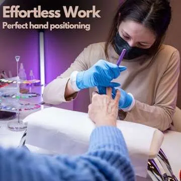 Sorreni Nail Arm Rest - Detachable Non-Slip Hand Holder