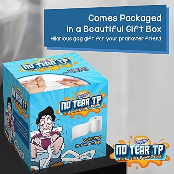 Hilarious Gagster No Tear Toilet Paper for All Ages
