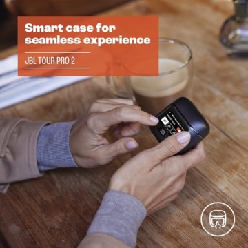 JBL Tour Pro 2 Wireless Earbuds Smart Case 40hr Playtime