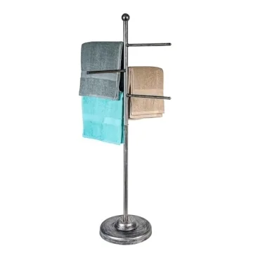 Stylish 50" Towel Rack for Pool and Spa Outdoor Use