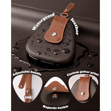 Stylish Guitar Picks Holder for All Guitarists