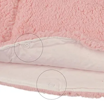 MioCloth Baby Hoodie Cape for Winter Warmth