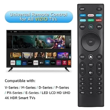 Universal for VIZIO Smart TV Remote Control Replacement XRT140