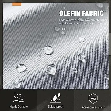 Stylish Solaste Aluminum Patio Loveseat with Cushions