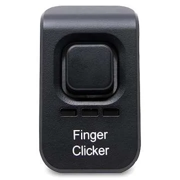 Educator Dog Training Finger Clicker with Adjustable Sound for Positive Reinforcement