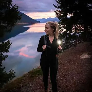 Sun Company Luma 360 - Swiveling Clip-on LED Light (2-Pack) | Rechargeable Clip Flashlight for Hat, Pocket, Hardhat | Bright Hands Free Clipon Flashlights for Hiking, Running, or Dog Walking