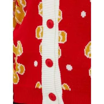 Festive VENTELAN Ugly Christmas Cardigan for Women