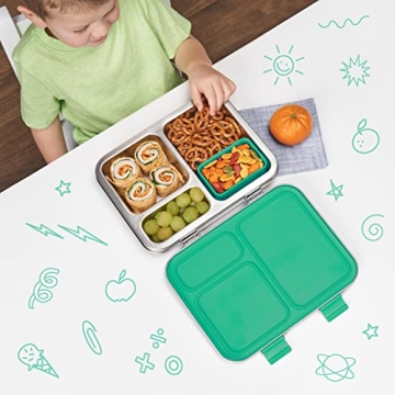 Bentgo Kids Stainless Steel Leak-Resistant Lunch Box