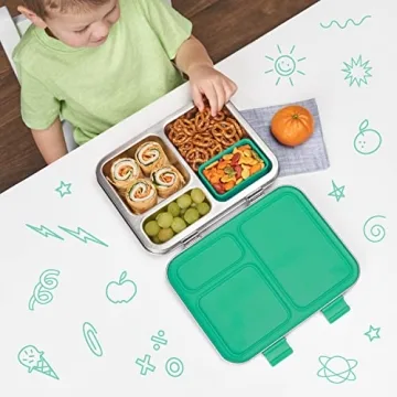 Bentgo Kids Stainless Steel Leak-Resistant Lunch Box