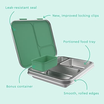 Bentgo Kids Stainless Steel Leak-Resistant Lunch Box