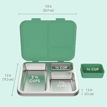 Bentgo Kids Stainless Steel Leak-Resistant Lunch Box