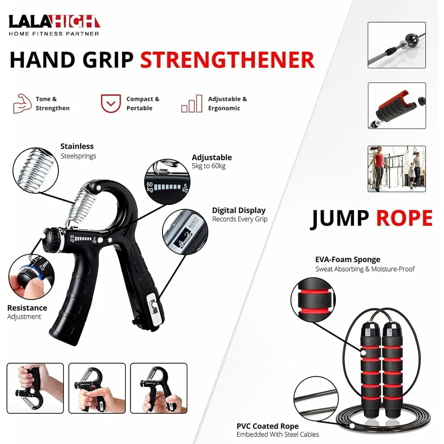 All In One Suspension Trainer Kit for Home Workouts