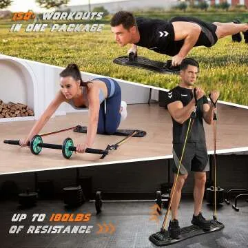 All In One Suspension Trainer Kit for Home Workouts