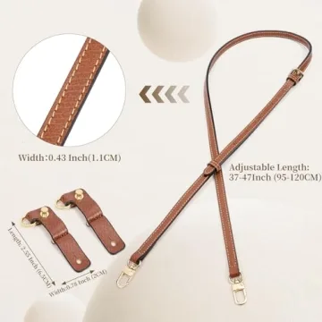 SENTEN Crossbody Strap for Longchamp Bags - Adjustable Style