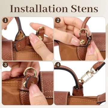 SENTEN Crossbody Strap for Longchamp Bags - Adjustable Style