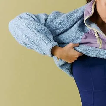 Stylish Sherpa Pullover for Cozy Comfortable Wear