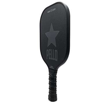 PELLO PXI Carbon Fiber Pickleball Paddles | USA Pickleball Approved | Professional Polypropylene Honeycomb Core | Perfect Balance of Power & Control | Pickle Ball Racquet with Neoprene Case