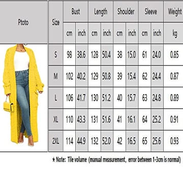 DIVOSEKY Stylish Cable Knit Plus Size Yellow Cardigan