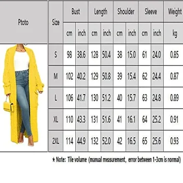 DIVOSEKY Stylish Cable Knit Plus Size Yellow Cardigan
