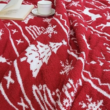 NIDITW Ultra Soft Christmas Throw Blanket Cozy Microfiber