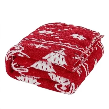 NIDITW Ultra Soft Christmas Throw Blanket Cozy Microfiber