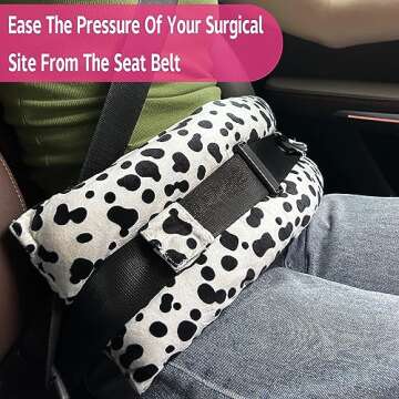 Mastectomy Pillow Hysterectomy Pillows C Section Recovery Must Haves Essentials Products Seat Belt C...