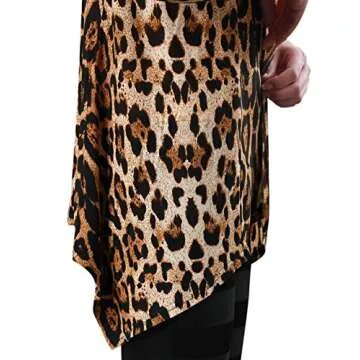 Allegra K Women's Drape Front Open Cardigan Long Sleeve Casual Lightweight Irregular Hem Small Beige Coffee