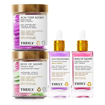 Truly Beauty Buns & Boobies Firming Creams - Glow & Smooth Skin