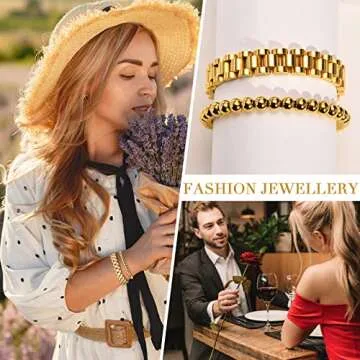 Stylish MPRAINBOW 2pcs Bracelet Set for Women