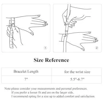 Stylish MPRAINBOW 2pcs Bracelet Set for Women