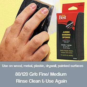 Do it Best Drywall Repair Kit- DAP Drydex (2Pack)- Joint Compound Spackle Patch- Nail Hole Filler- Wall Putty- Plaster Repair- Bundled w/Sanding Block & 3 Pack Putty Knife Set