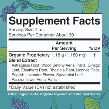 USDA Organic Kids Brain Drops for Focus & Memory - MaryRuth