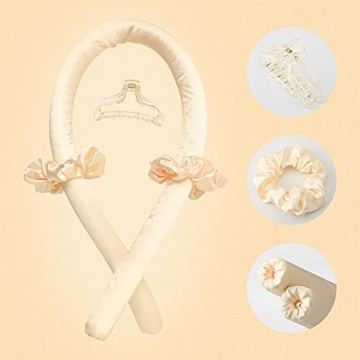 Heatless Curling Rod for Soft, Natural Waves