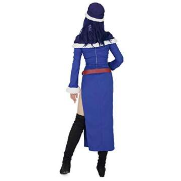Cosplay.fm Women's Anime Cosplay Costume Outfit Dress Cape Hat Belt