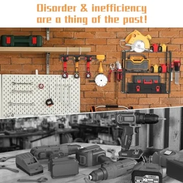 ZEAKOC Power Tool Organizer for Efficient Tool Storage