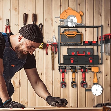 ZEAKOC Power Tool Organizer for Efficient Tool Storage
