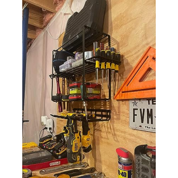 ZEAKOC Power Tool Organizer for Efficient Tool Storage